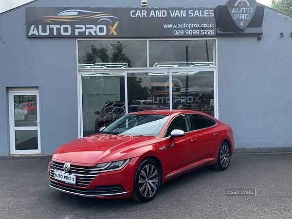 Red Used 2017 VW Arteon Elegance Hatchback | £11,950 (Expensive) - Image 1/4