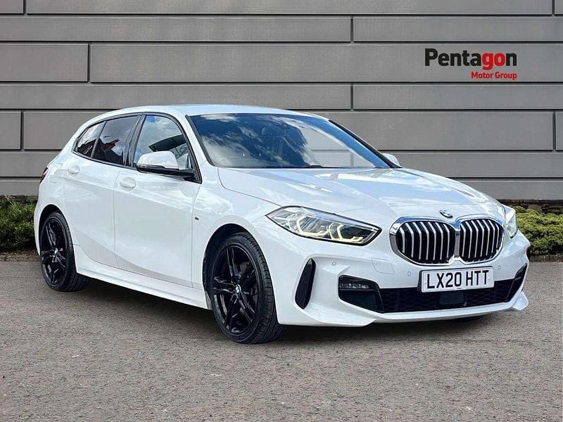 White Used 2020 BMW 118 M Sport Hatchback | £15,495 (Fair price) - Image 1/4