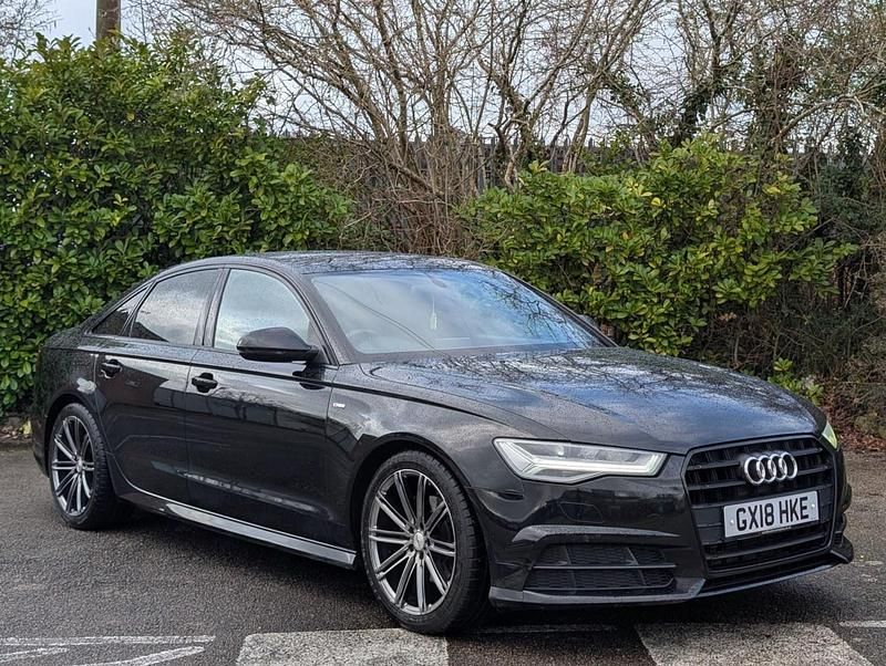 Used Audi A6 Black Edition 190 HP (139 kW) 2018 Black Sedan