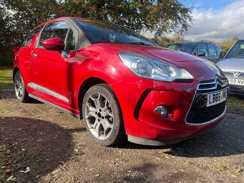 Used DS Automobiles DS3 2016 Red Hatchback