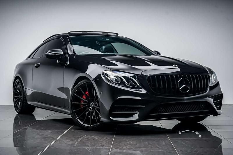 Black Used 2018 Mercedes E300 AMG Line Premium Coupe | £17,995 (A bit pricey) - Image 1/4