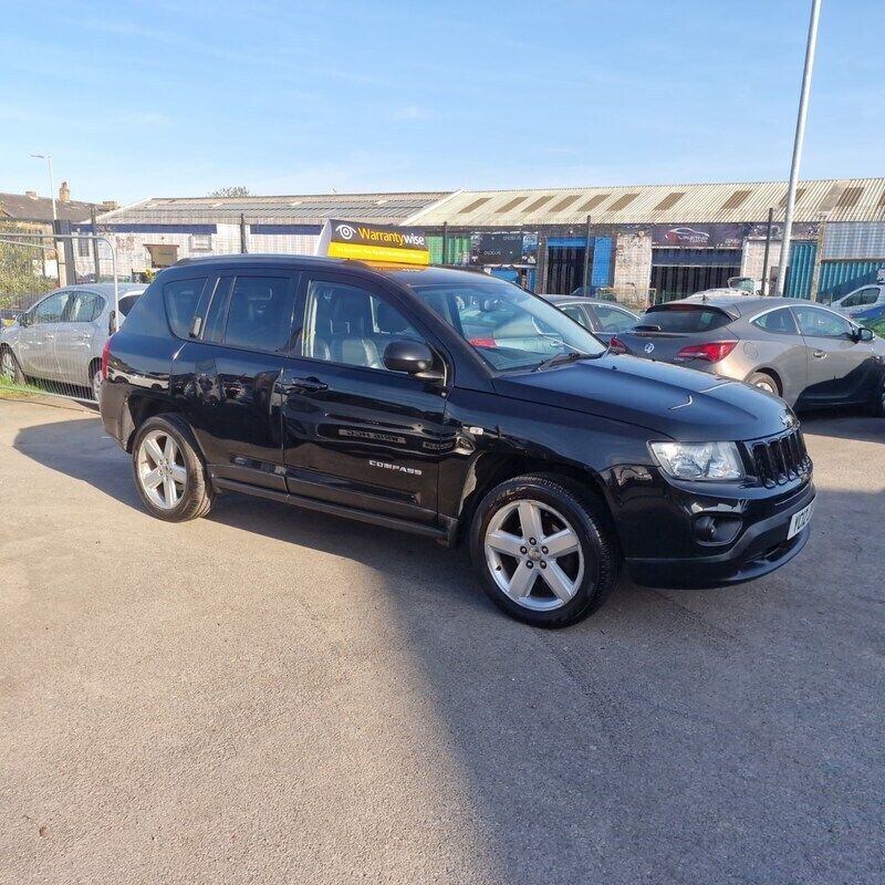 Black Used 2012 Jeep Compass Limited SUV | £1,895 (Fair price) - Image 1/4
