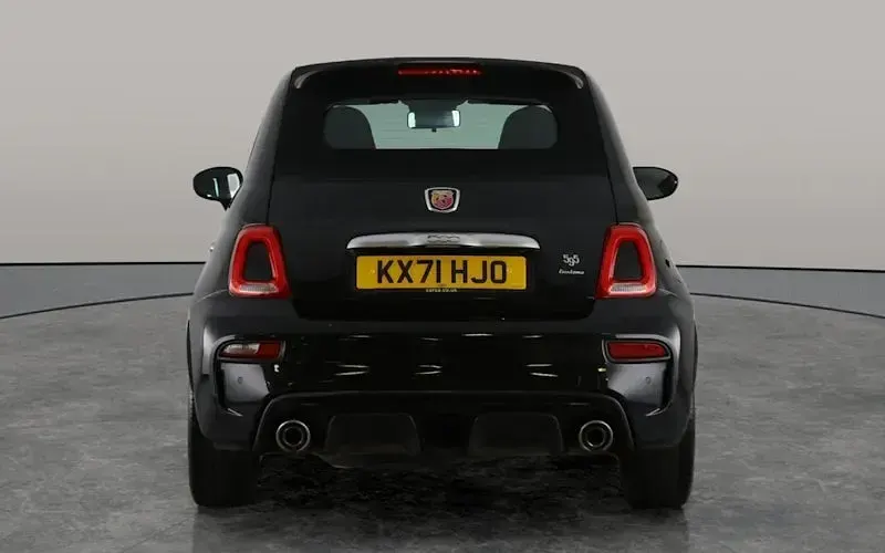 Used Abarth 595C Turismo 167 HP (122 kW) 2021 Black Cabriolet