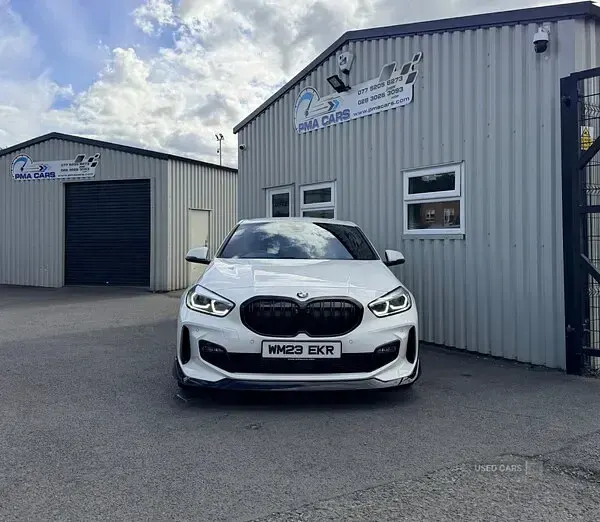 Used BMW 118 M Sport 2023 White Hatchback