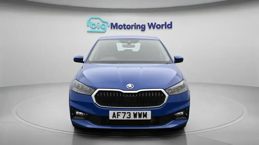 Used Skoda Fabia Comfort 110 HP (80 kW) 2023 Blue Hatchback