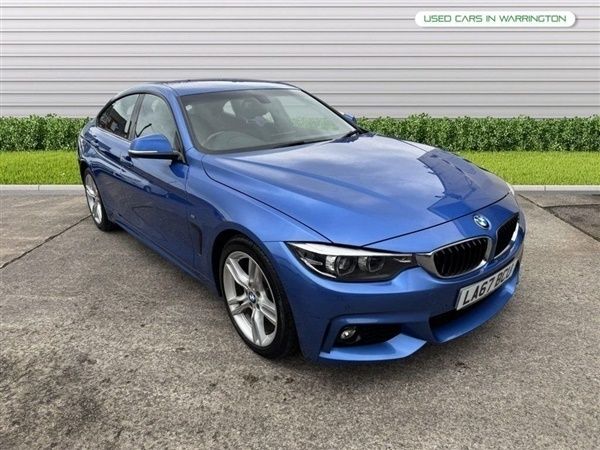 Blue Used 2018 BMW 420 M Sport Hatchback | £13,995 (Fair price) - Image 1/1