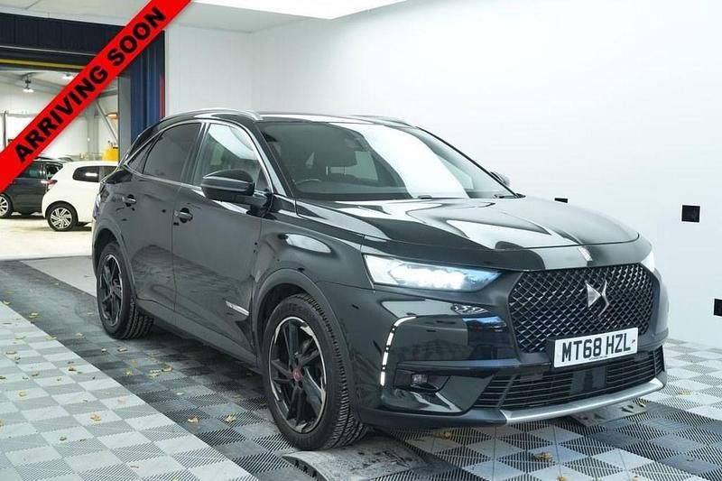 Black Used 2018 DS Automobiles DS7 Crossback Performance SUV | £12,806 (Fair price) - Image 1/4