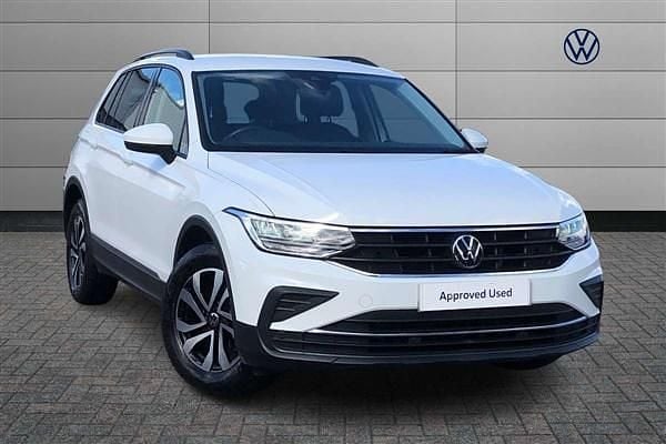 White Used 2022 VW Tiguan Active SUV | £20,750 (Fair price) - Image 1/4