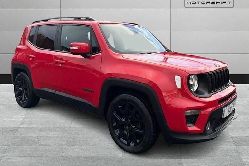Begagnad Jeep Renegade Night Eagle 120 HK (88 kW) 2021 Röd SUV