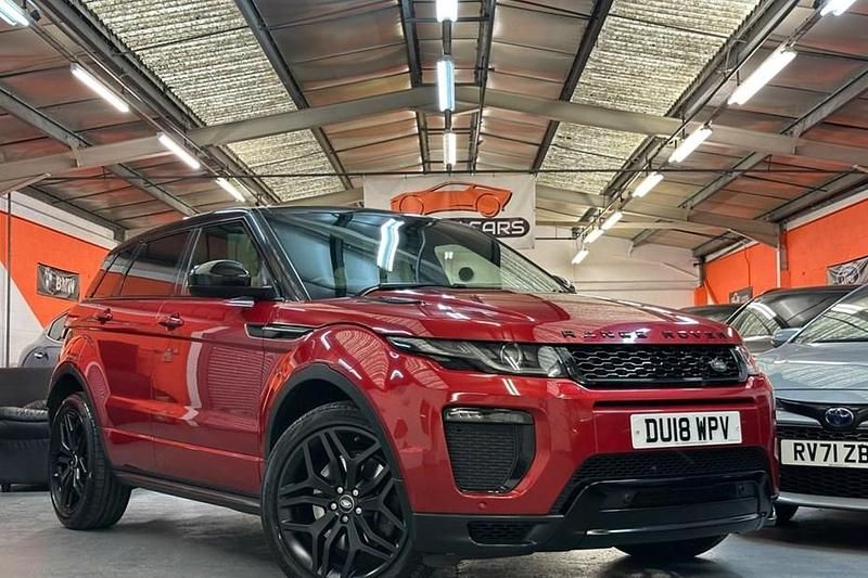 Red Used 2018 Land Rover Range Rover evoque HSE Dynamic Estate | £13,200 (Super price) - Image 1/1