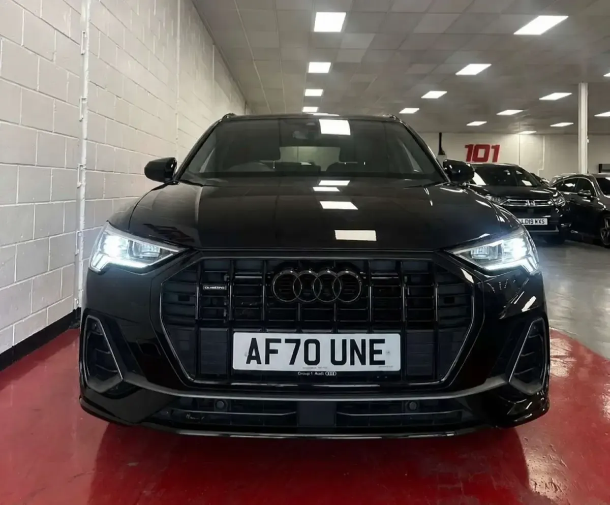 Begagnad Audi Q3 S-Line 190 HK (139 kW) 2020 Svart SUV