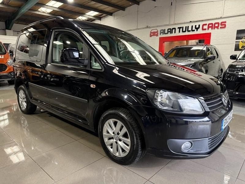 Used VW Caddy Life 102 HP (75 kW) 2013 Black MPV
