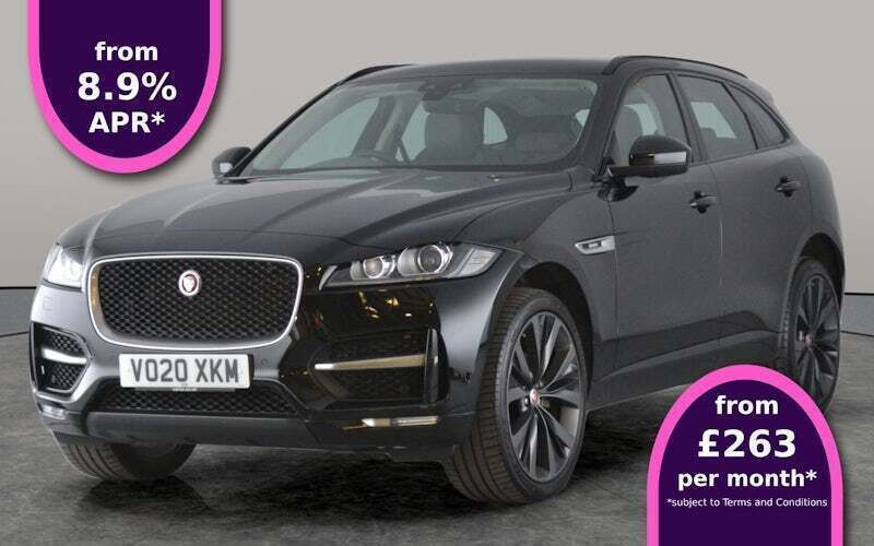 Black Used 2020 Jaguar F-Pace R-Sport SUV | £17,318 (Good price) - Image 1/3