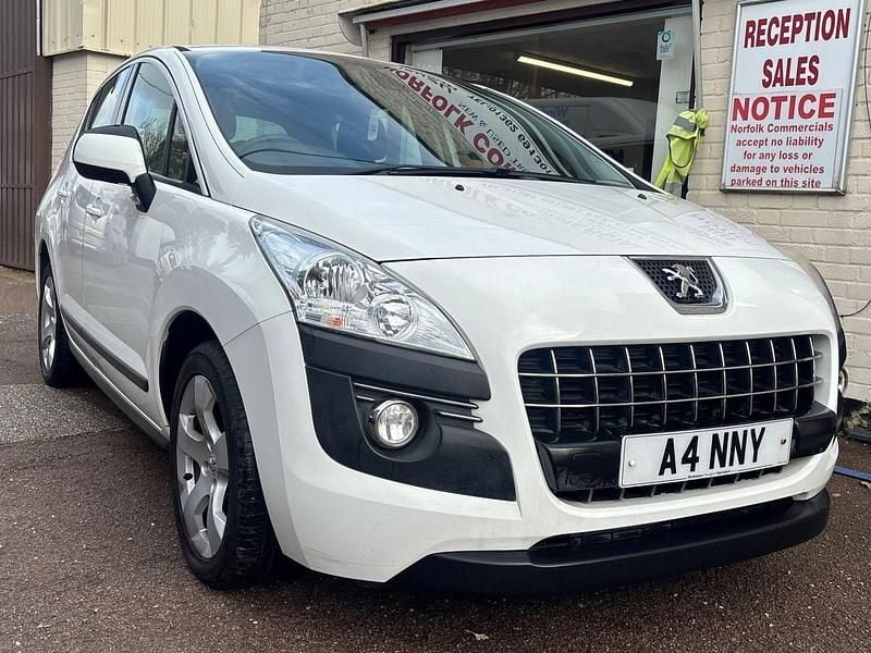 White Used 2012 Peugeot 3008 Active Hatchback | £3,995 (Fair price) - Image 1/4