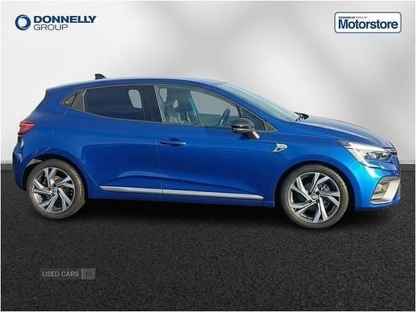 Used Renault Clio V RS Line 90 HP (66 kW) 2023 Blue Hatchback