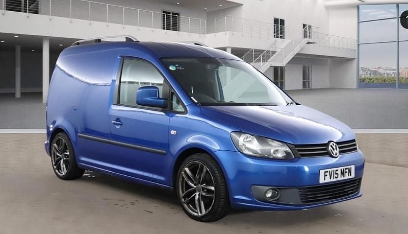 Blue Used 2015 VW Caddy Highline MPV | £3,995 (Good price) - Image 1/4