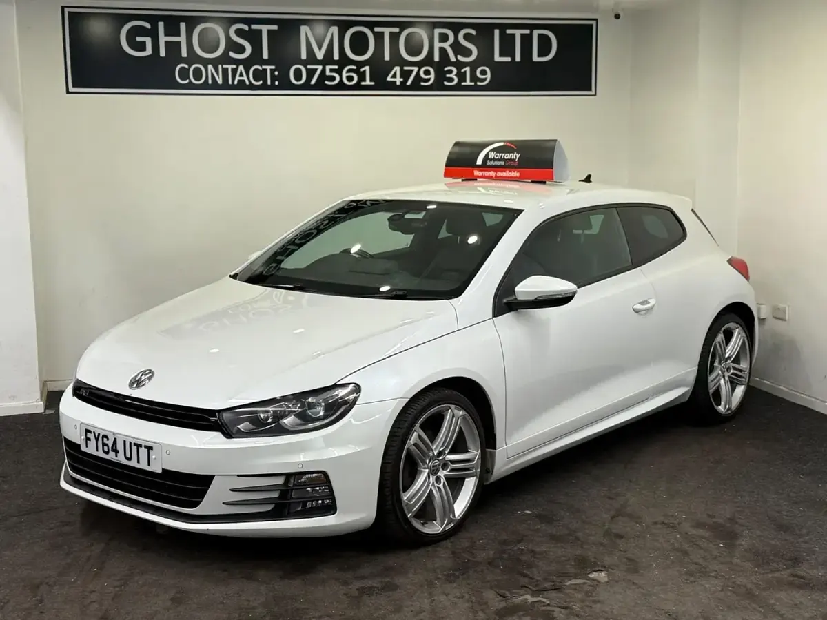 Used VW Scirocco R-line 2014 White Coupe