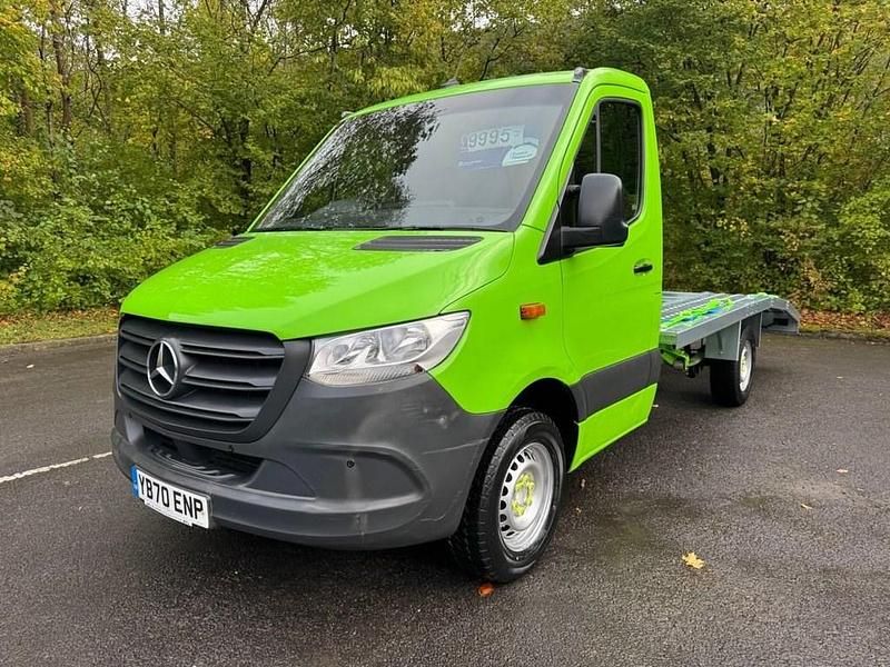 Green Used 2020 Mercedes Sprinter Progressive Van | £9,995 (Good price) - Image 1/4