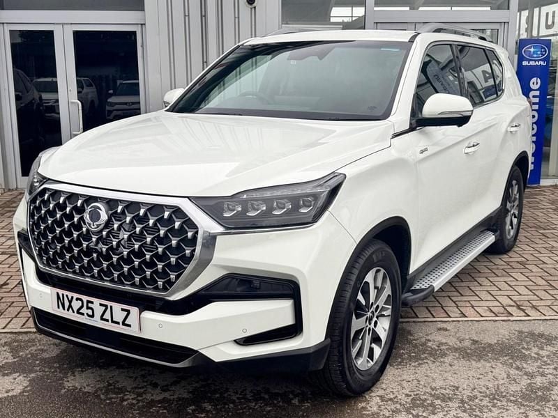 White New 2025 Ssangyong Rexton SUV | £38,302 (Fair price) - Image 1/4