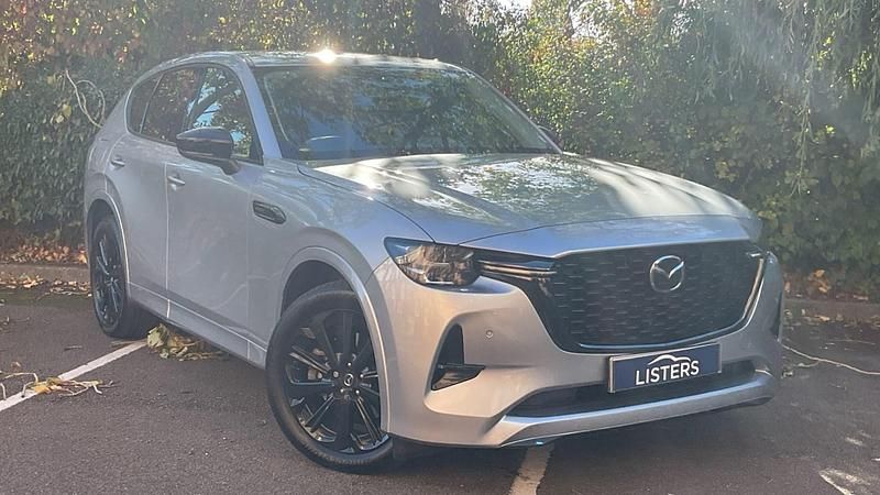 Silver Used 2024 Mazda CX-60 Homura-Line SUV | £31,750 (Fair price) - Image 1/4