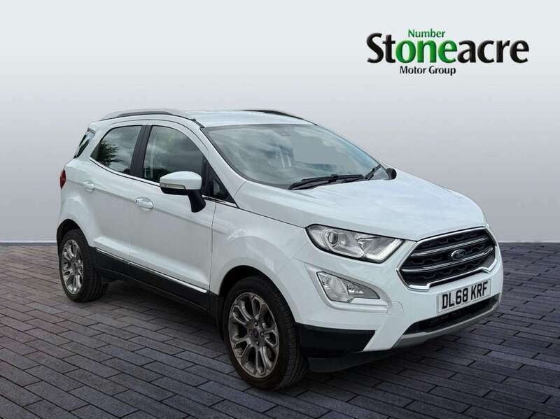 White Used 2019 Ford Ecosport Titanium SUV | £10,500 (Fair price) - Image 1/4