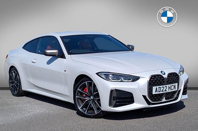 White Used 2022 BMW M440 M Sport Sedan | £34,189 (Super price) - Image 1/4