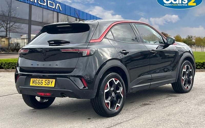 Used Vauxhall Mokka GS Line 101 HP (74 kW) 2022 Black SUV