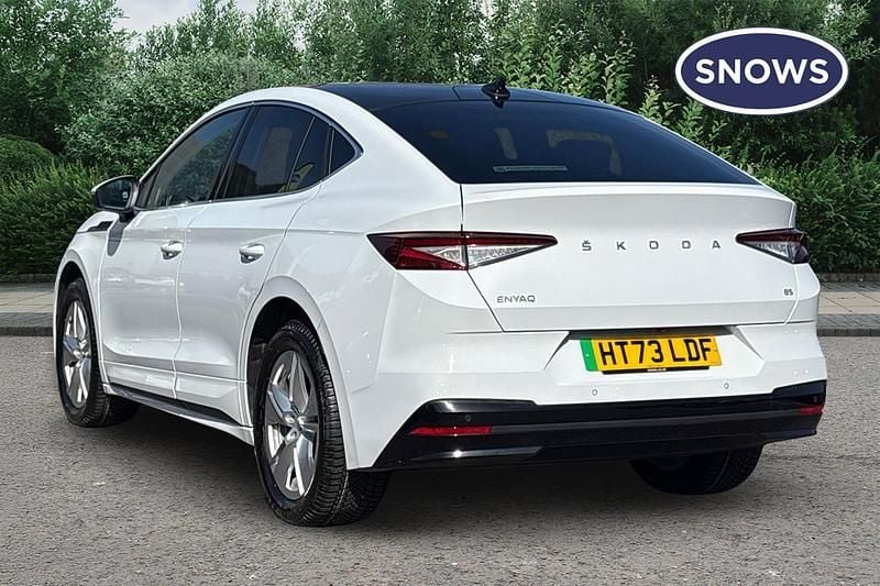 Used Skoda Enyaq iV 210 kW (286 HP) 2023 White SUV