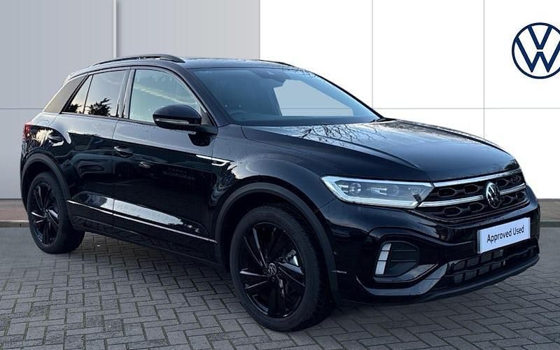 Black Used 2025 VW T-Roc Black Edition SUV | £28,454 (Expensive) - Image 1/4