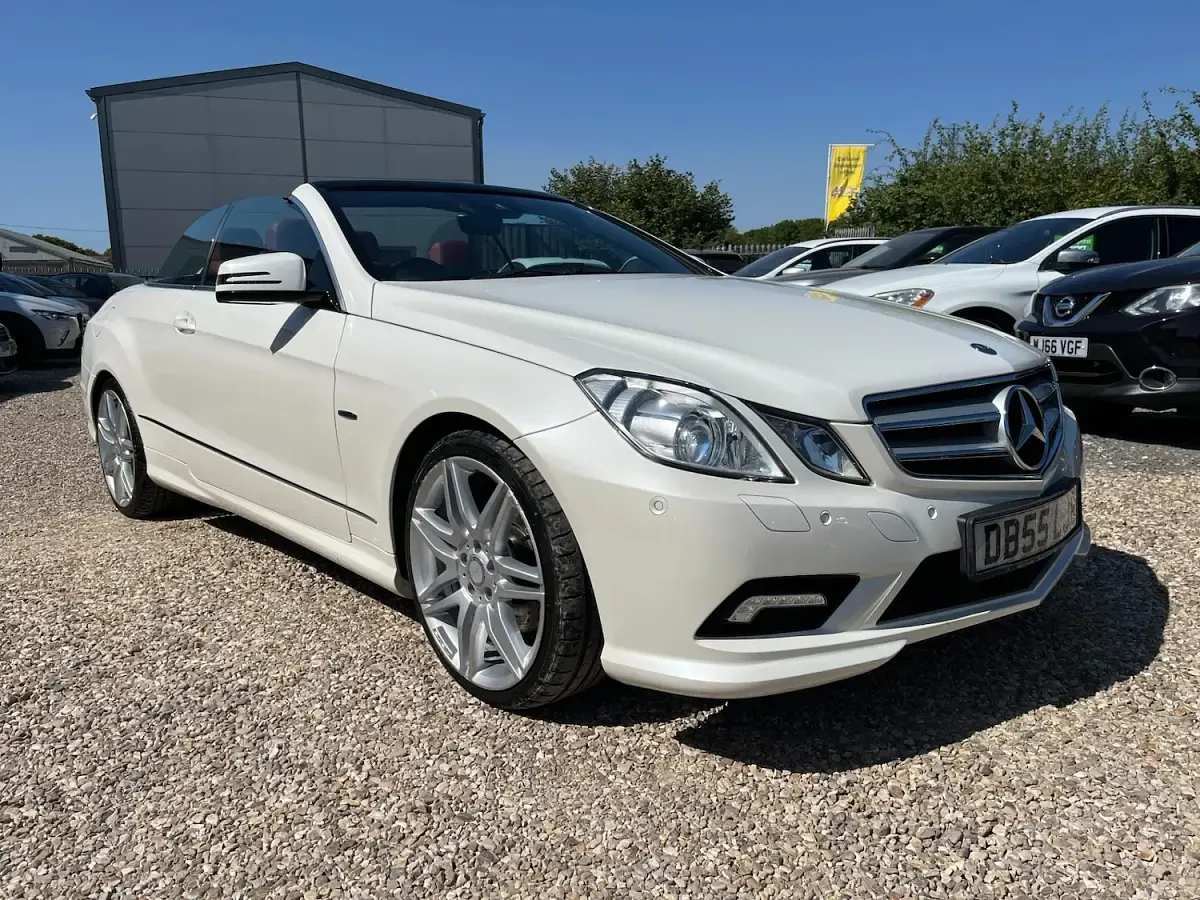 Used Mercedes E350 2011 White Cabriolet