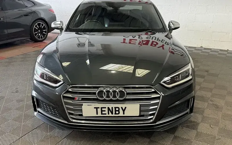 Used Audi S5 S-Line 354 HP (260 kW) 2018 Grey Coupe