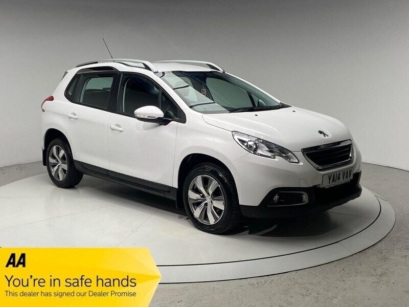 White Used 2014 Peugeot 2008 Active SUV | £6,980 (A bit pricey) - Image 1/4