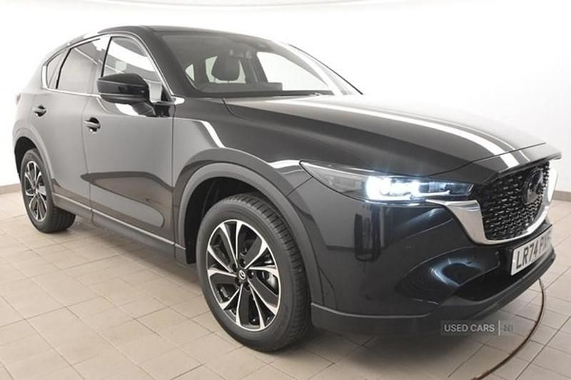 Black Used 2024 Mazda CX-5 Exclusive-Line SUV | £26,495 (Fair price) - Image 1/1