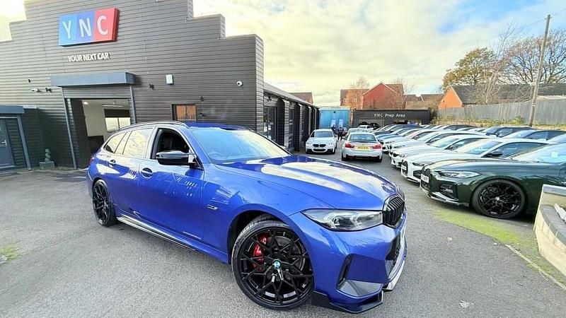 Used BMW 330e M Sport 288 HP (211 kW) 2022 Blue Estate