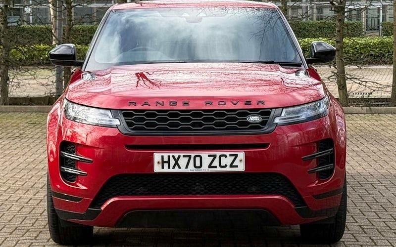 Used Land Rover Range Rover evoque SE Dynamic 182 HP (133 kW) 2020 Red Hatchback