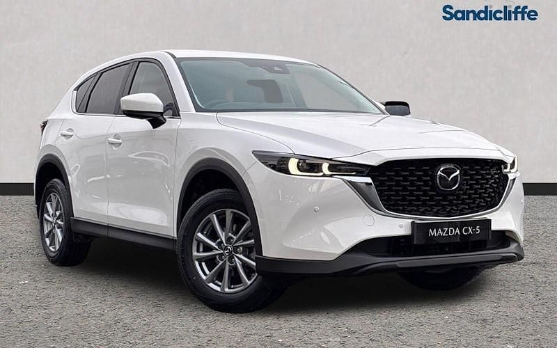 New Mazda CX-5 Center-Line 165 HP (121 kW) 2025 Special metallic  rhodium white SUV