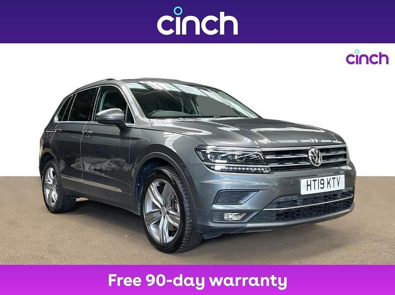 Grey Used 2019 VW Tiguan SEL SUV | £19,499 (Good price) - Image 1/3