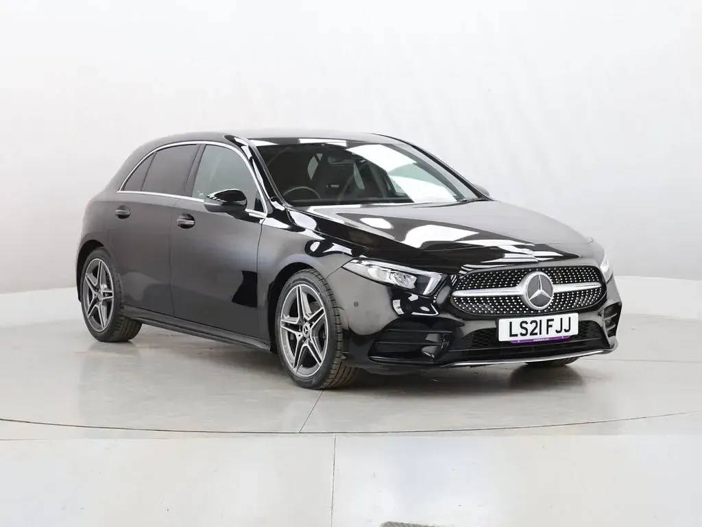 Used Mercedes A180 Executive 136 HP (100 kW) 2021 Black Hatchback