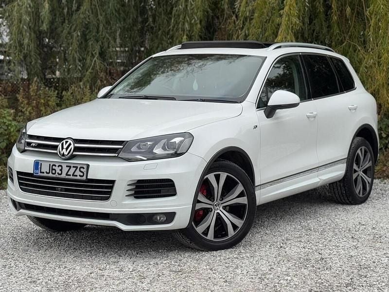 Used VW Touareg R-line 245 HP (180 kW) 2013 White SUV