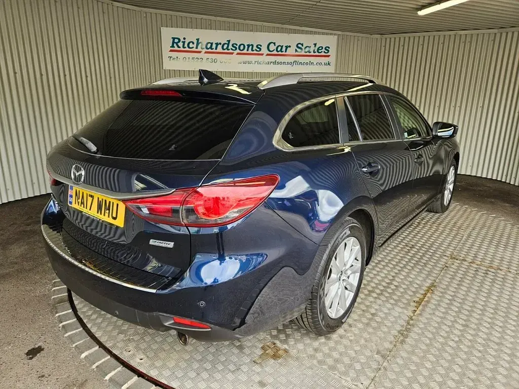 Used Mazda 6 145 HP (106 kW) 2017 Blue Estate