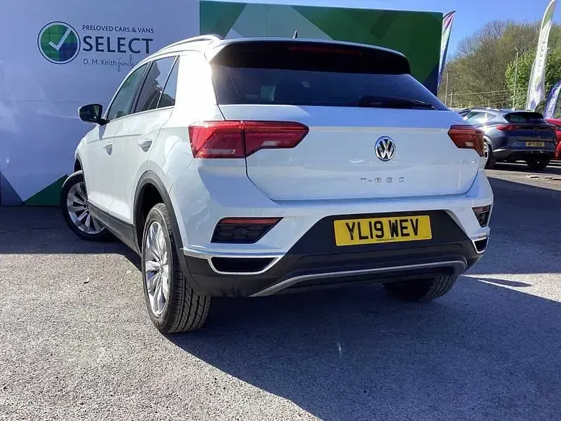 Usado VW T-Roc SE 2019 Branco SUV