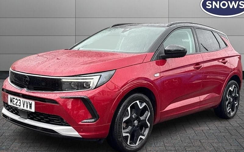 Used Vauxhall Grandland X Ultimate 131 HP (96 kW) 2023 Red SUV