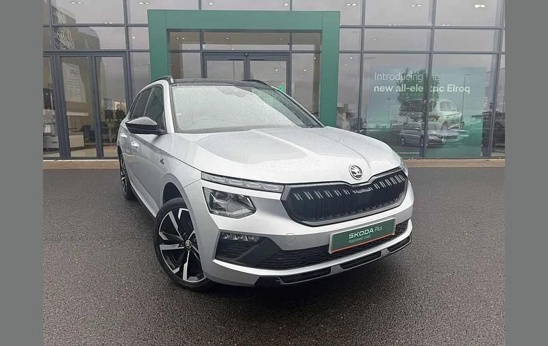 Brilliant silver metallic Used 2024 Skoda Kamiq Monte Carlo SUV | £22,890 (Fair price) - Image 1/4
