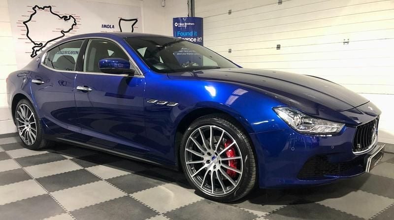 Used Maserati Ghibli 2017 Blue Sedan