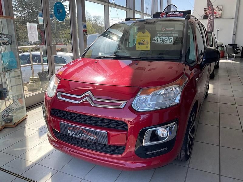 Used Citroën C3 Picasso Platinum 98 HP (72 kW) 2016 Red MPV