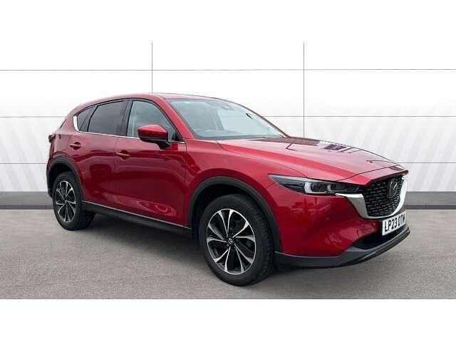 Red Used 2023 Mazda CX-5 Exclusive-Line SUV | £20,090 (Good price) - Image 1/4