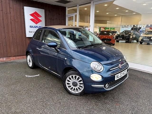 Blue Used 2023 Fiat 500C S Cabriolet | £11,999 (Fair price) - Image 1/1