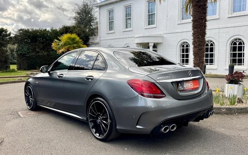 Used Mercedes C43 AMG Premium 390 HP (286 kW) 2019 Grey Sedan
