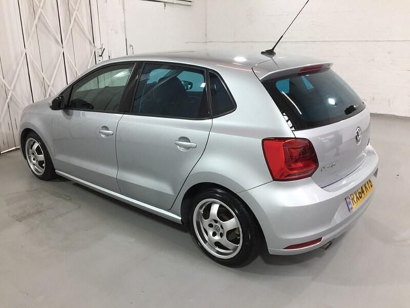 Used VW Polo SE 90 HP (66 kW) 2014 Silver Hatchback