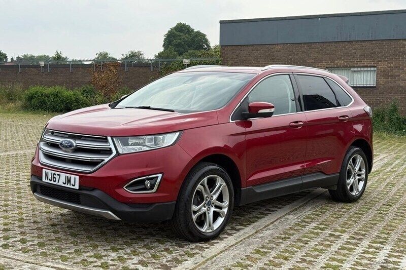 Red Used 2017 Ford Edge Titanium SUV | £15,495 (Good price) - Image 1/1